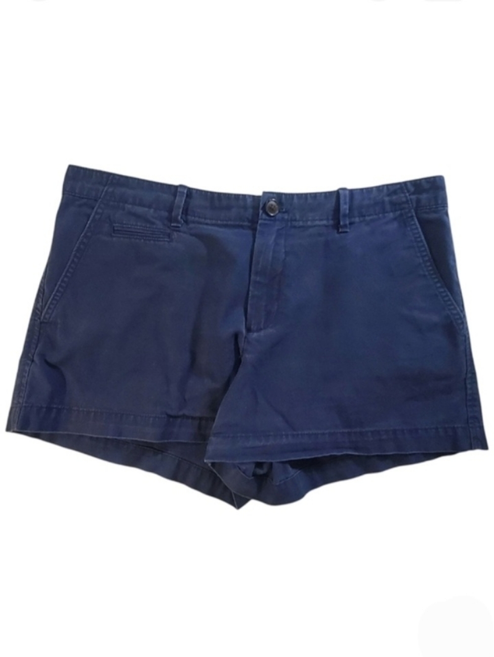 1202 * Gap Women's 100% Cotton Shorts Navy Blue Size 8